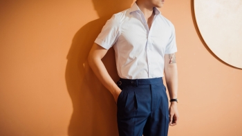 Mặc quần tây không thắt lưng thế nào cho đẹp?